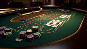 Tampilan meja Live Casino dengan dealer sungguhan di pt89 login